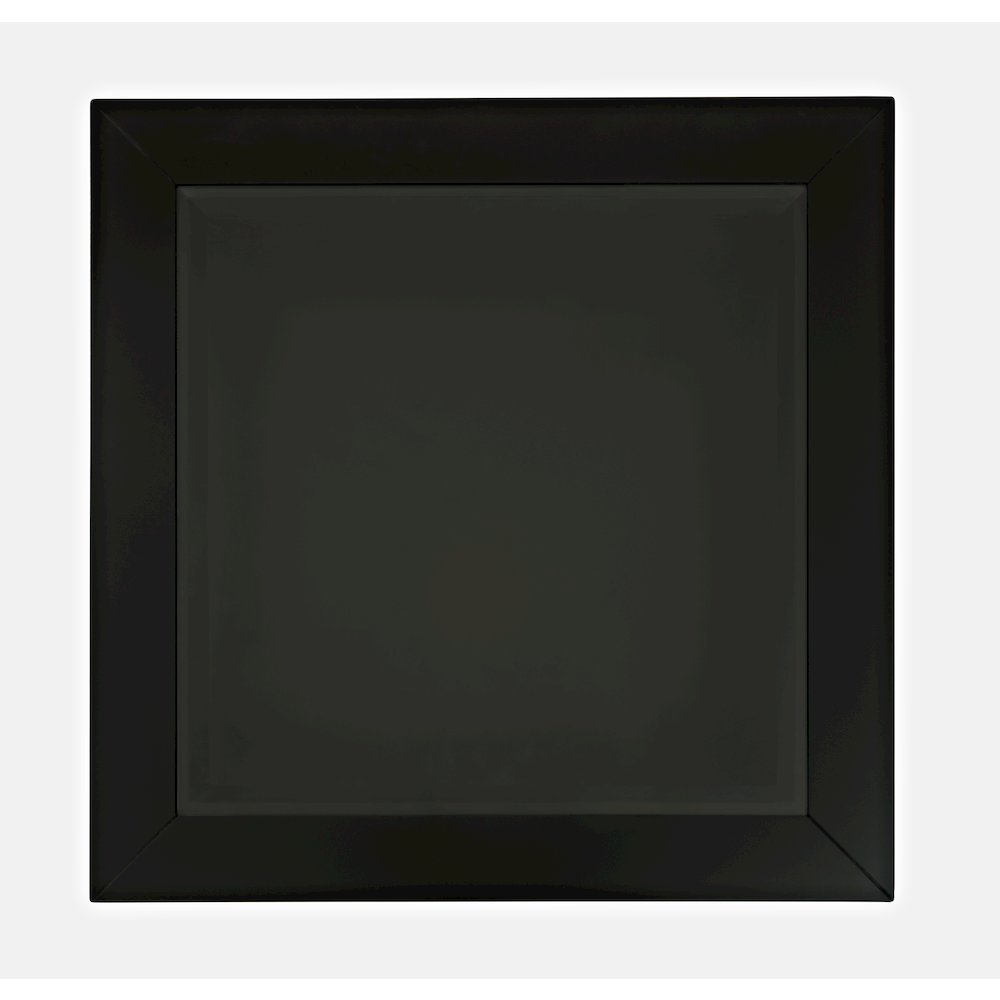 Urban Icon Contemporary Glass Inlay End Table with Storage. Picture 5