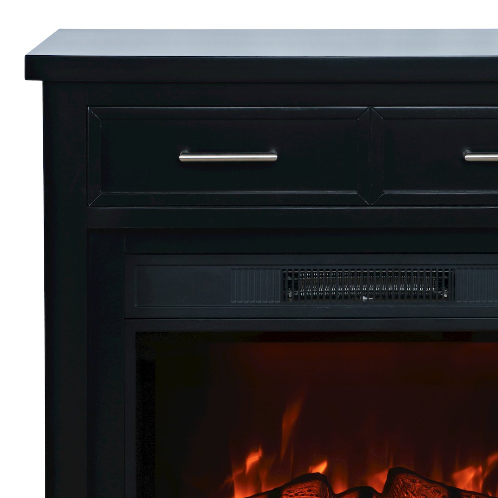 Urban Icon Contemporary 32" Electric Fireplace Console TV Stand. Picture 3