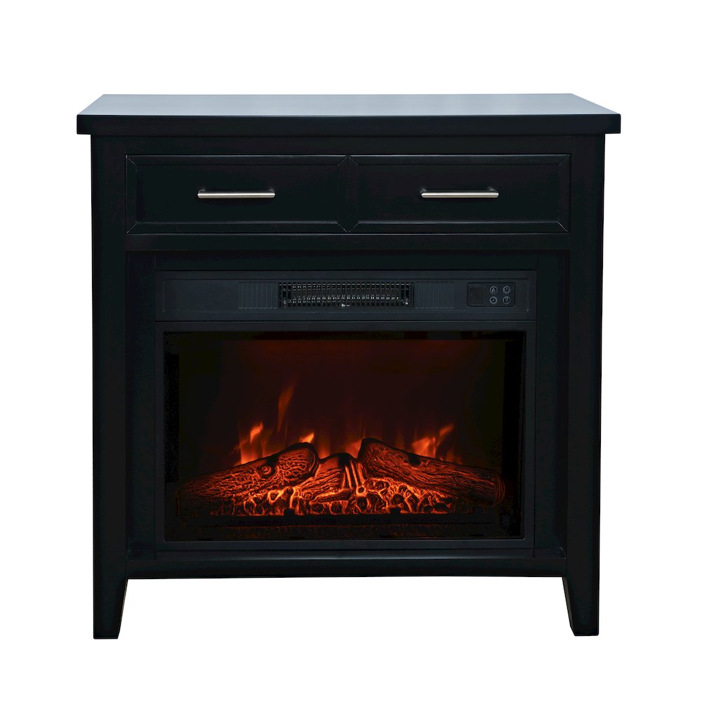Urban Icon Contemporary 32" Electric Fireplace Console TV Stand. Picture 1