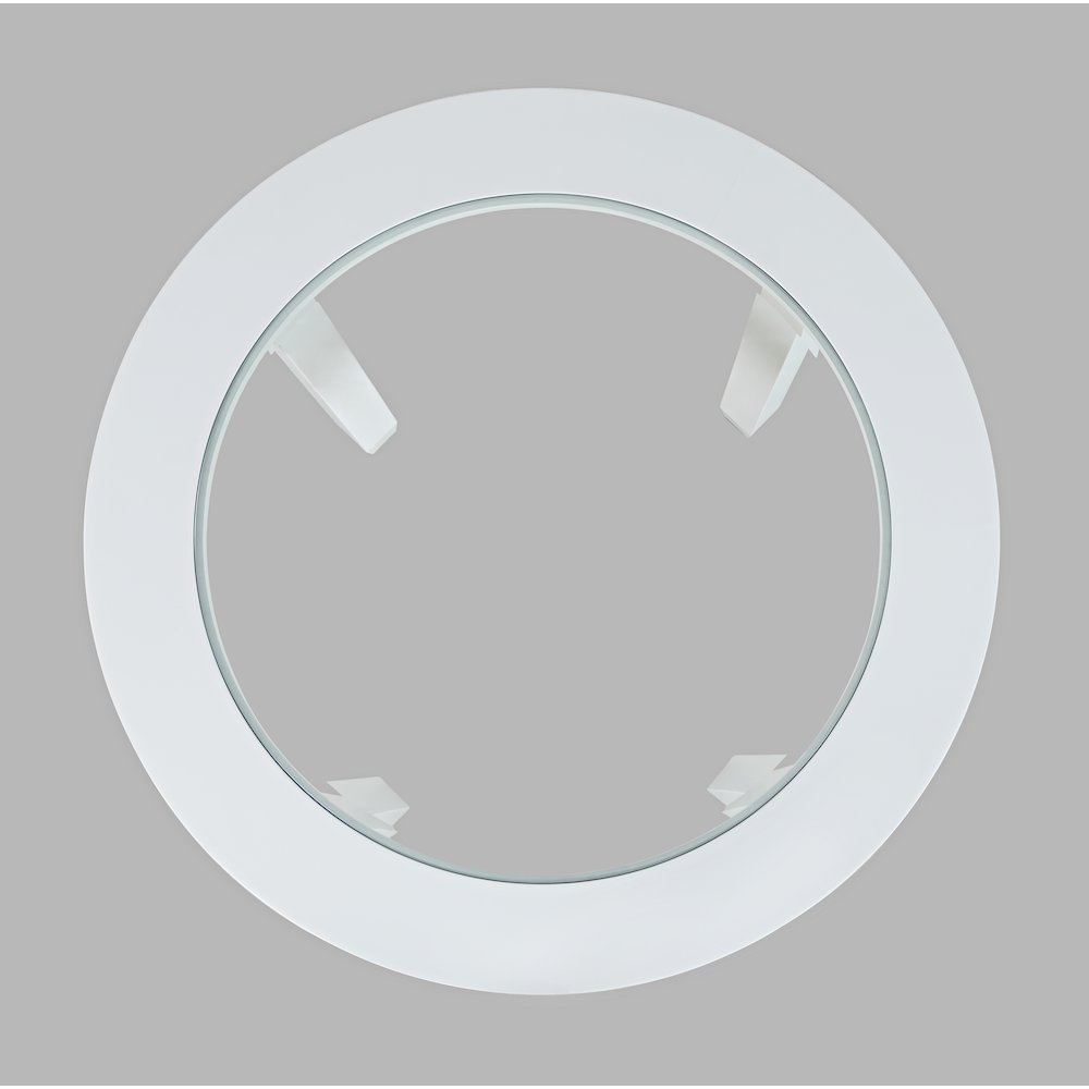 Urban Icon Contemporary 42" Round Counter Height Glass Inlay Dining Table. Picture 4