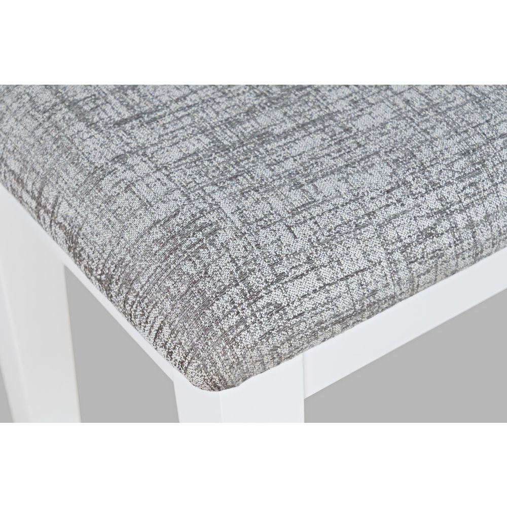 Urban Icon Contemporary 45" Upholstered Dining Bench. Picture 3