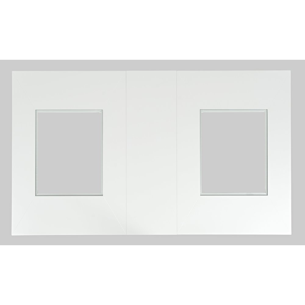 Urban Icon Contemporary 66" Extension Glass Inlay Dining Table. Picture 5
