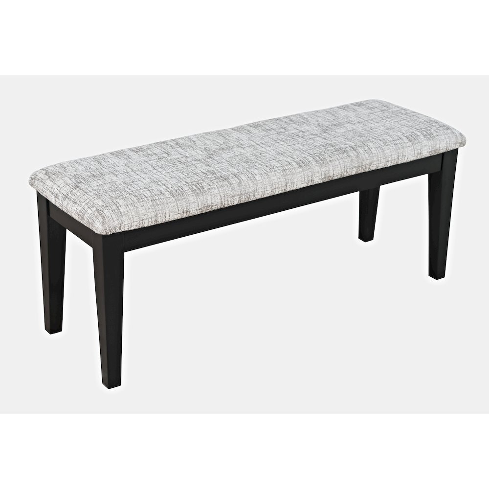Urban Icon Contemporary 45" Upholstered Dining Bench. Picture 2