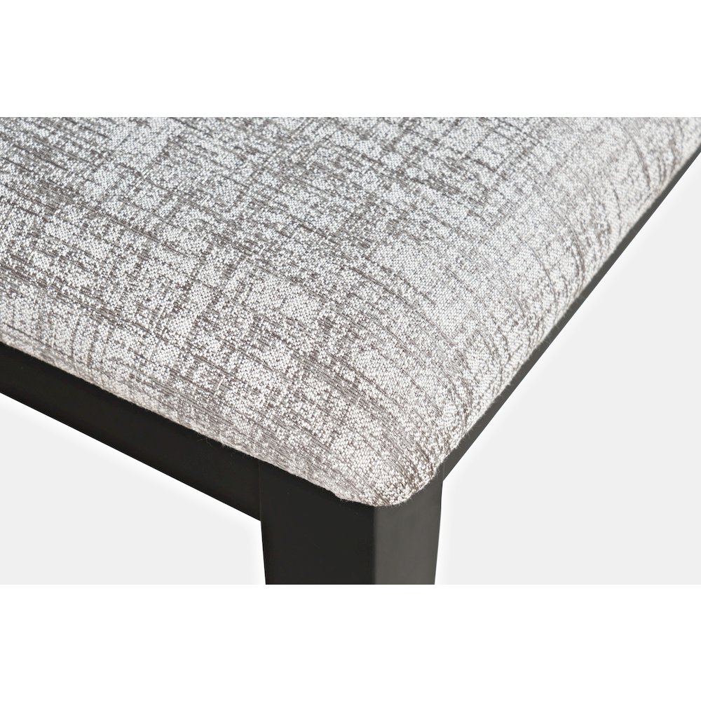 Urban Icon Contemporary 45" Upholstered Dining Bench. Picture 3