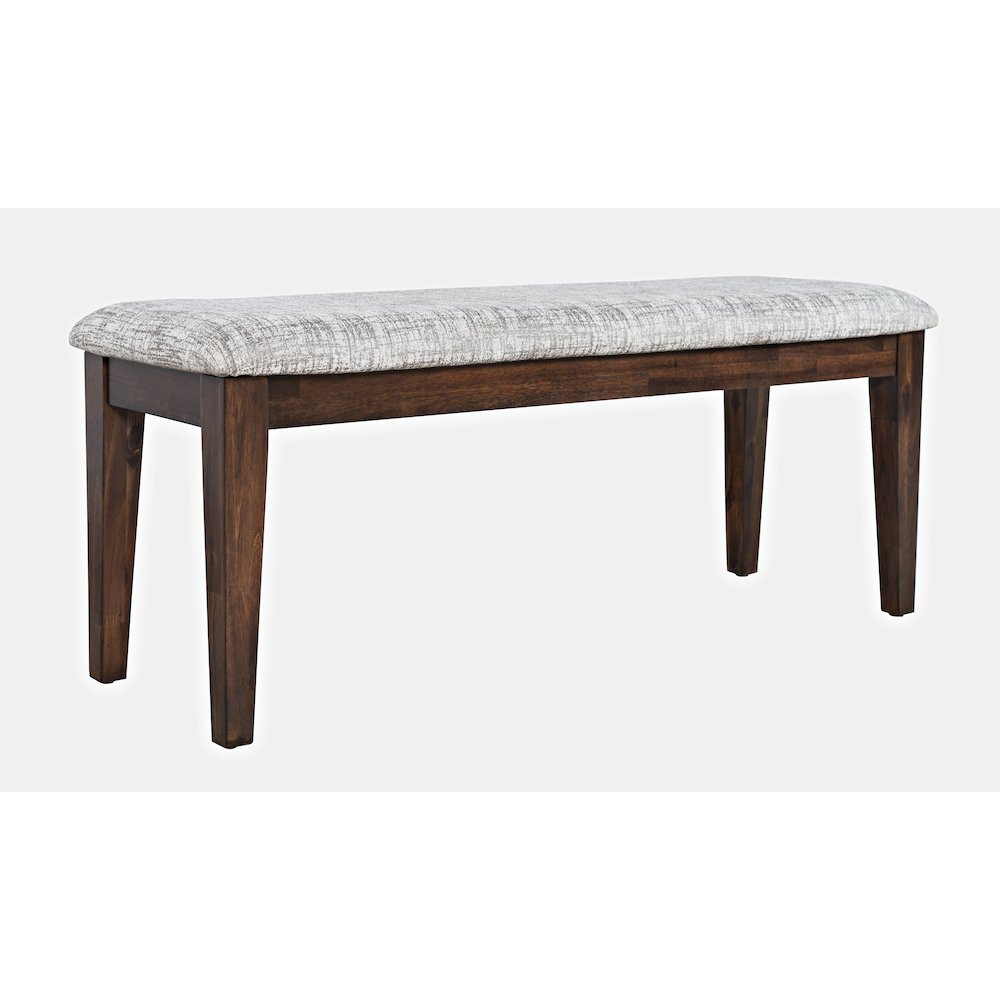 Urban Icon Contemporary 45" Upholstered Dining Bench. Picture 4