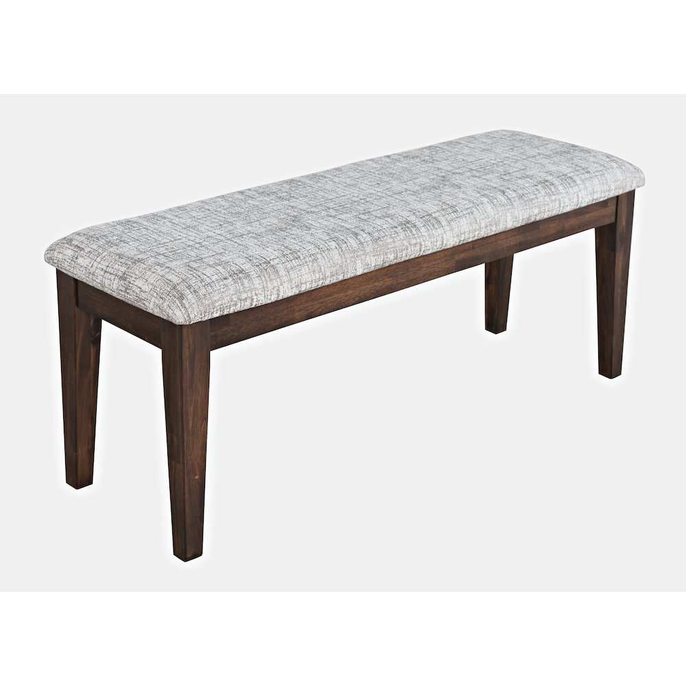 Urban Icon Contemporary 45" Upholstered Dining Bench. Picture 2