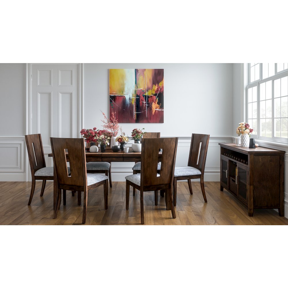 Urban Icon Contemporary Slotback Upholstered Counter Stool (Set of 2). Picture 7