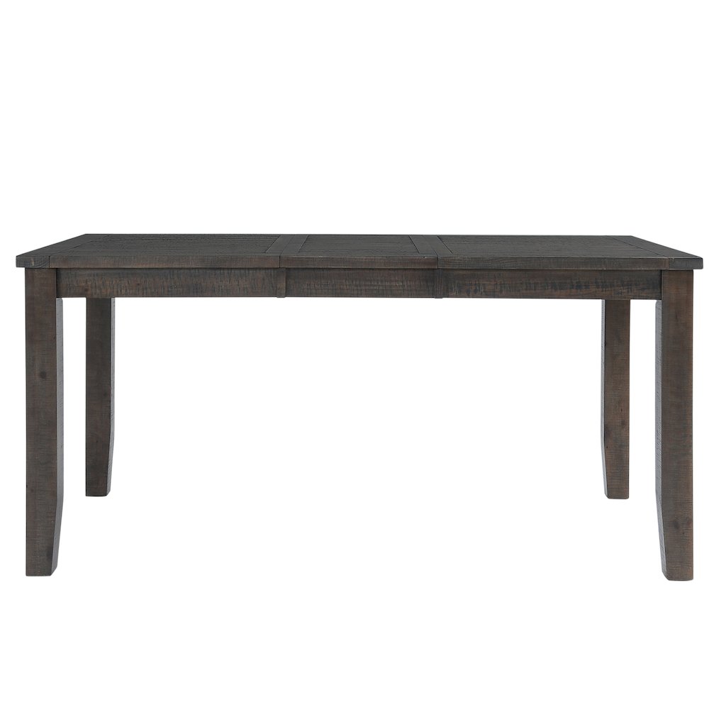 Willow Creek Distressed 78" Extension Solid Wood Counter Height Table. Picture 1