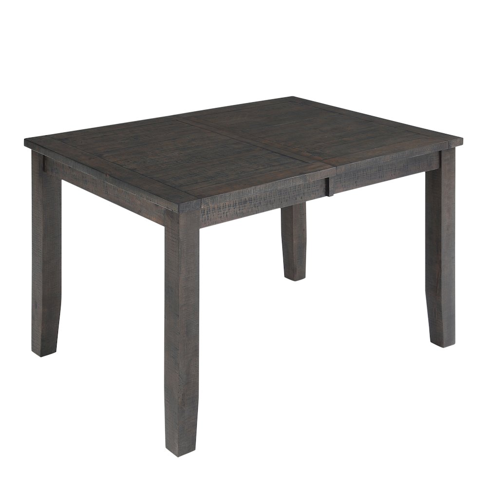 Willow Creek Distressed 78" Extension Solid Wood Counter Height Table. Picture 4
