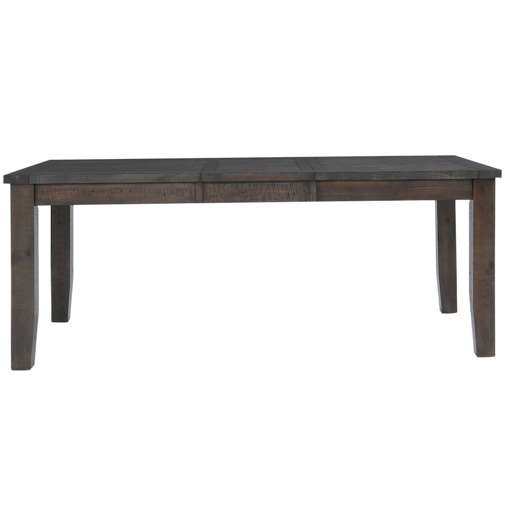Willow Creek Distressed Solid Wood 78" Extension Dining Table. Picture 1