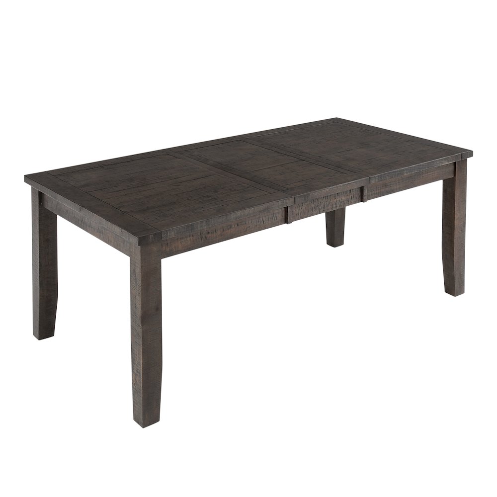 Willow Creek Distressed Solid Wood 78" Extension Dining Table. Picture 3