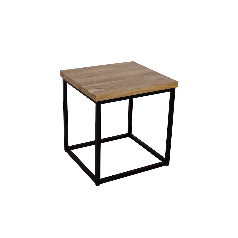 Ames Solid Wood Modern End Table. Picture 2