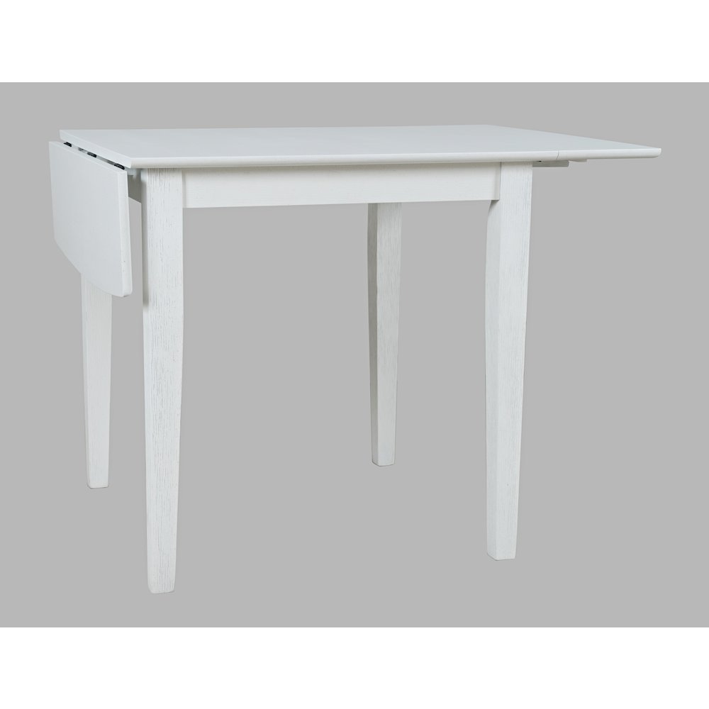 Coastal Wire-Brushed Acacia Drop-Leaf Coastal Wire-Brushed Acacia Dining Table. Picture 8