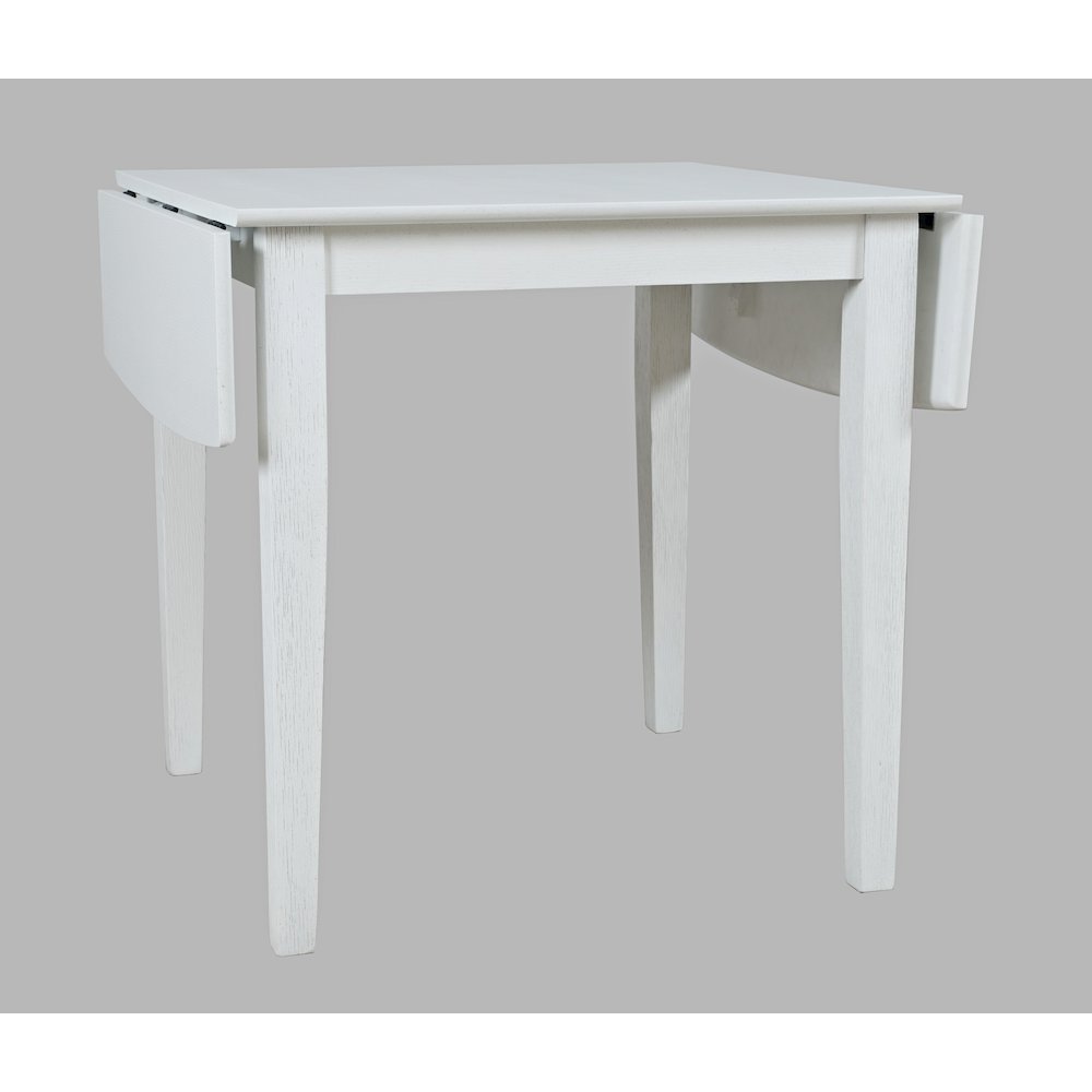 Coastal Wire-Brushed Acacia Drop-Leaf Coastal Wire-Brushed Acacia Dining Table. Picture 4