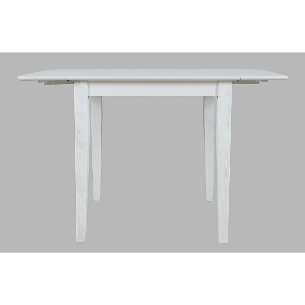 Coastal Wire-Brushed Acacia Drop-Leaf Coastal Wire-Brushed Acacia Dining Table. Picture 1