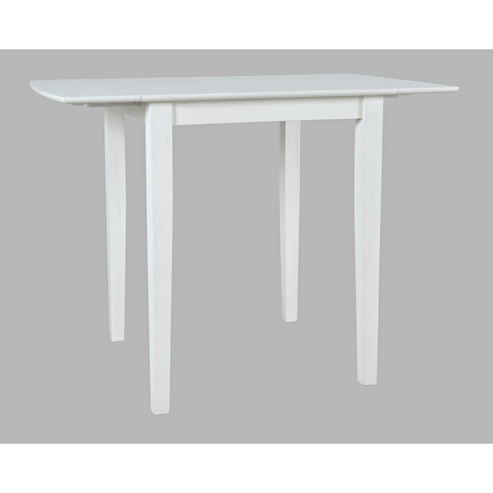 Eastern Tides Coastal Wire-Brushed Acacia Drop-Leaf Counter Height Dining Table. Picture 2