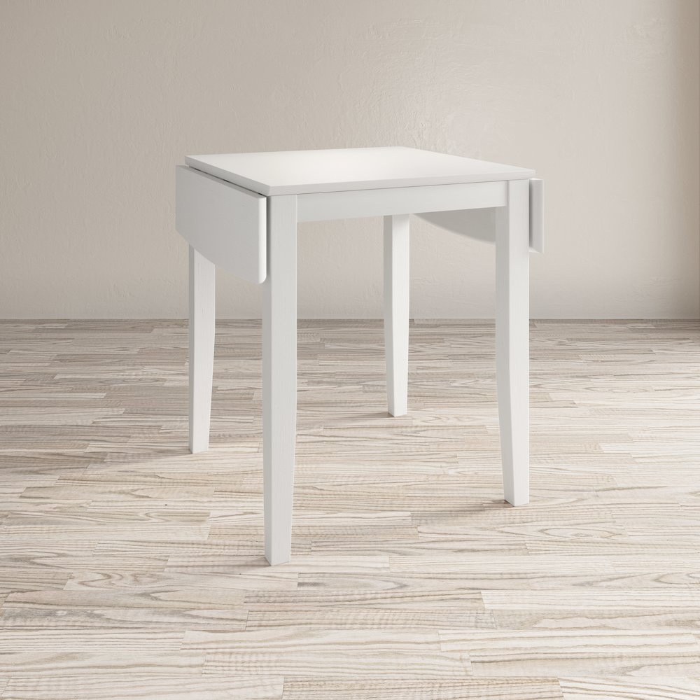 Eastern Tides Coastal Wire-Brushed Acacia Drop-Leaf Counter Height Dining Table. Picture 10