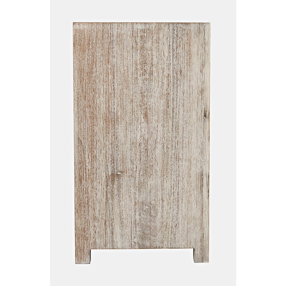 Gramercy Mid-Century Modern Chevron Three Door 60" Accent Cabinet. Picture 9