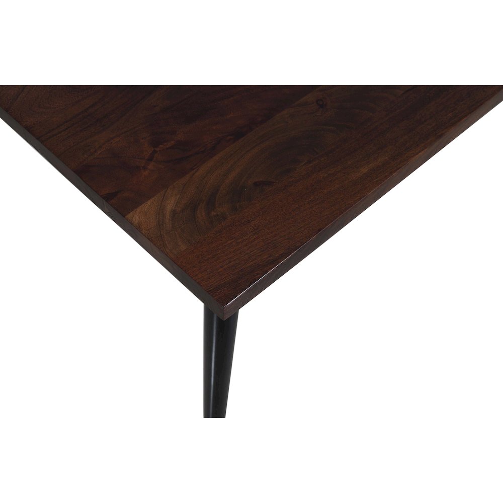 Prelude 70" Mid-Century Modern Solid Acacia Wood Dining Table. Picture 4