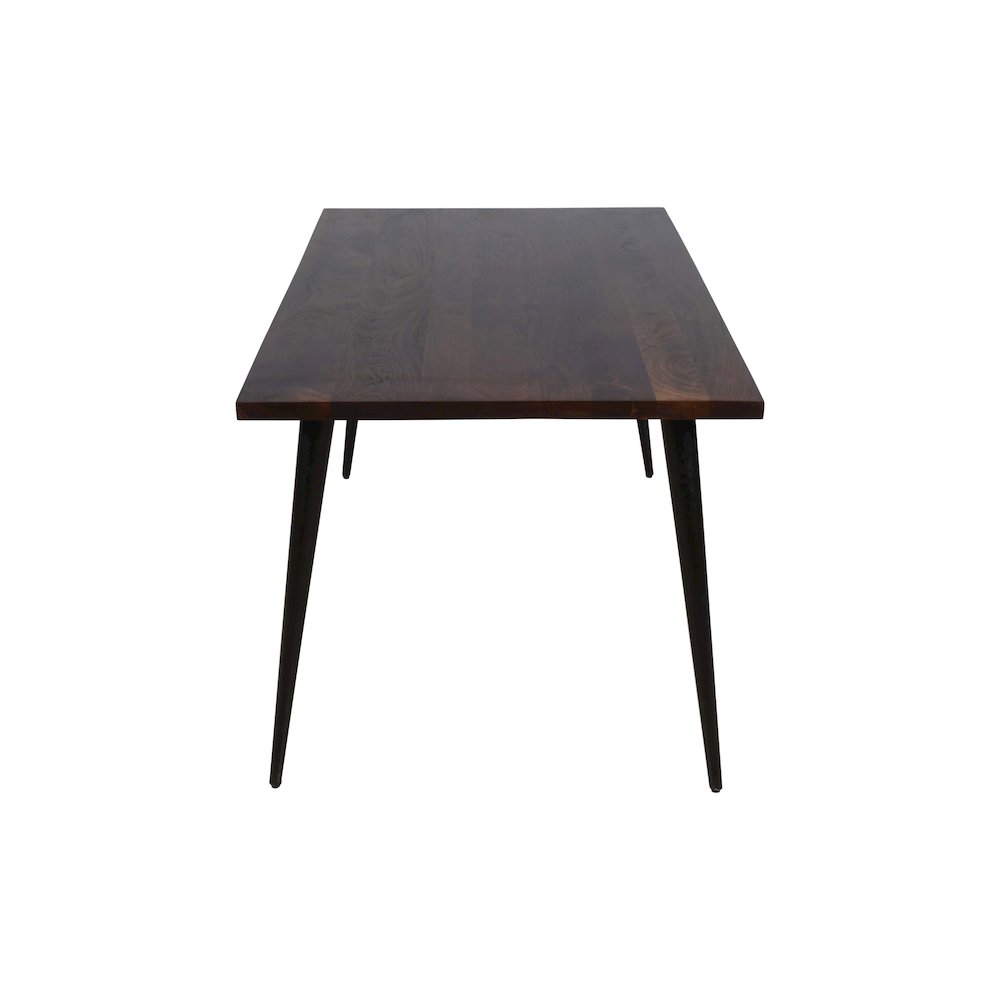 Prelude 70" Mid-Century Modern Solid Acacia Wood Dining Table. Picture 5