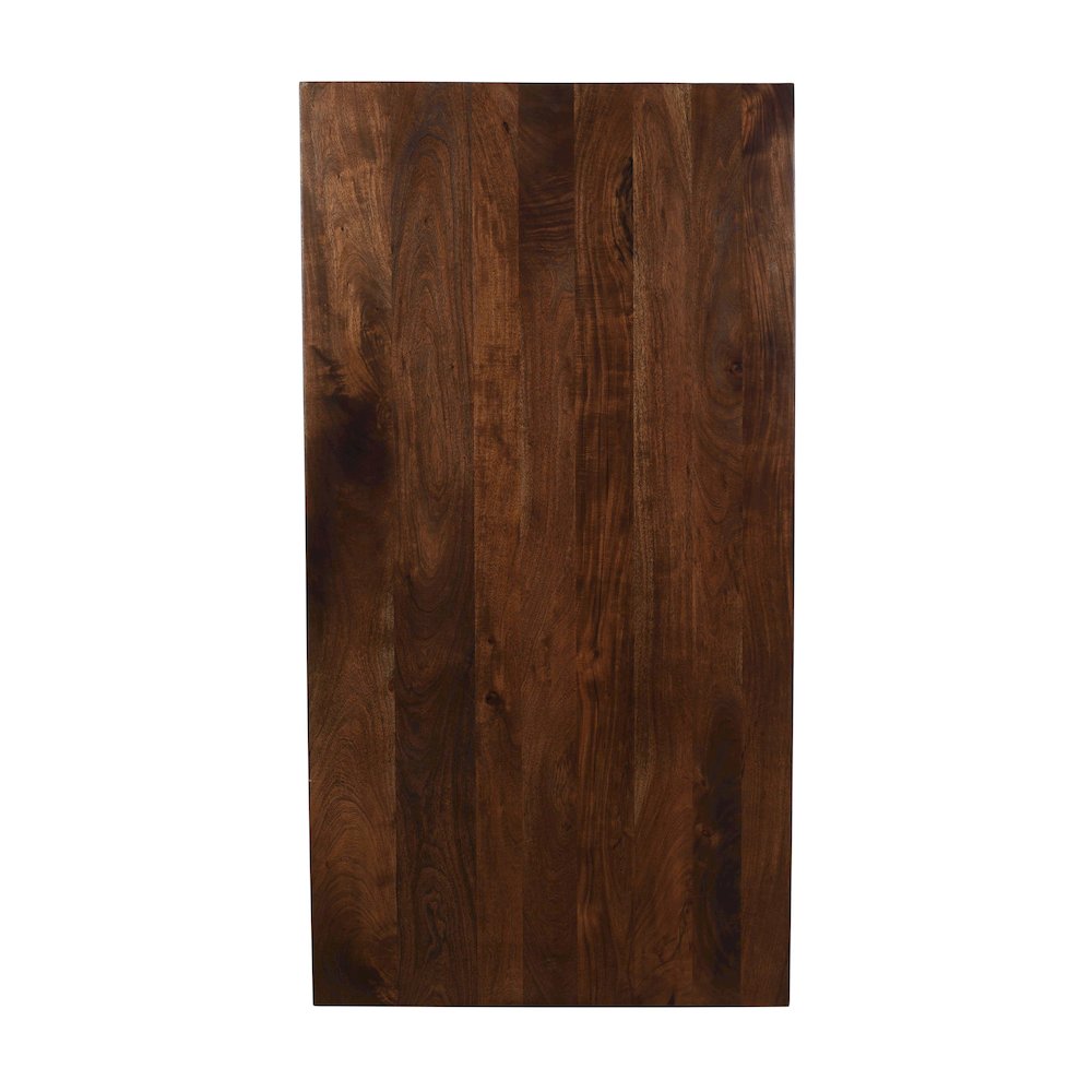 Prelude 70" Mid-Century Modern Solid Acacia Wood Dining Table. Picture 6