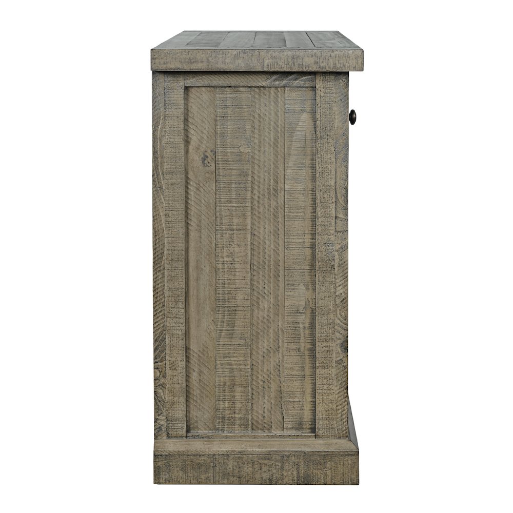 Telluride Rustic Farmhouse Solid Wood 32" Electric Fireplace TV Stand Console. Picture 8