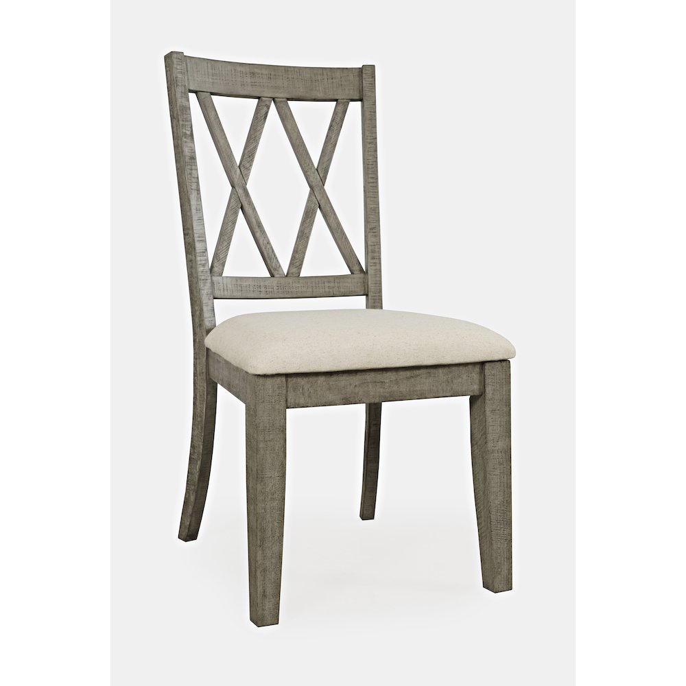 Telluride Rustic Farmhouse Solid Wood Dining Chair (Set of 2). Picture 8