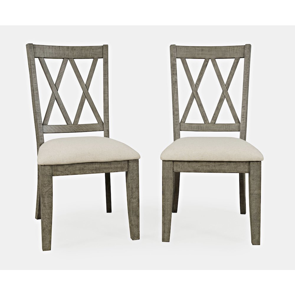 Telluride Rustic Farmhouse Solid Wood Dining Chair (Set of 2). Picture 7