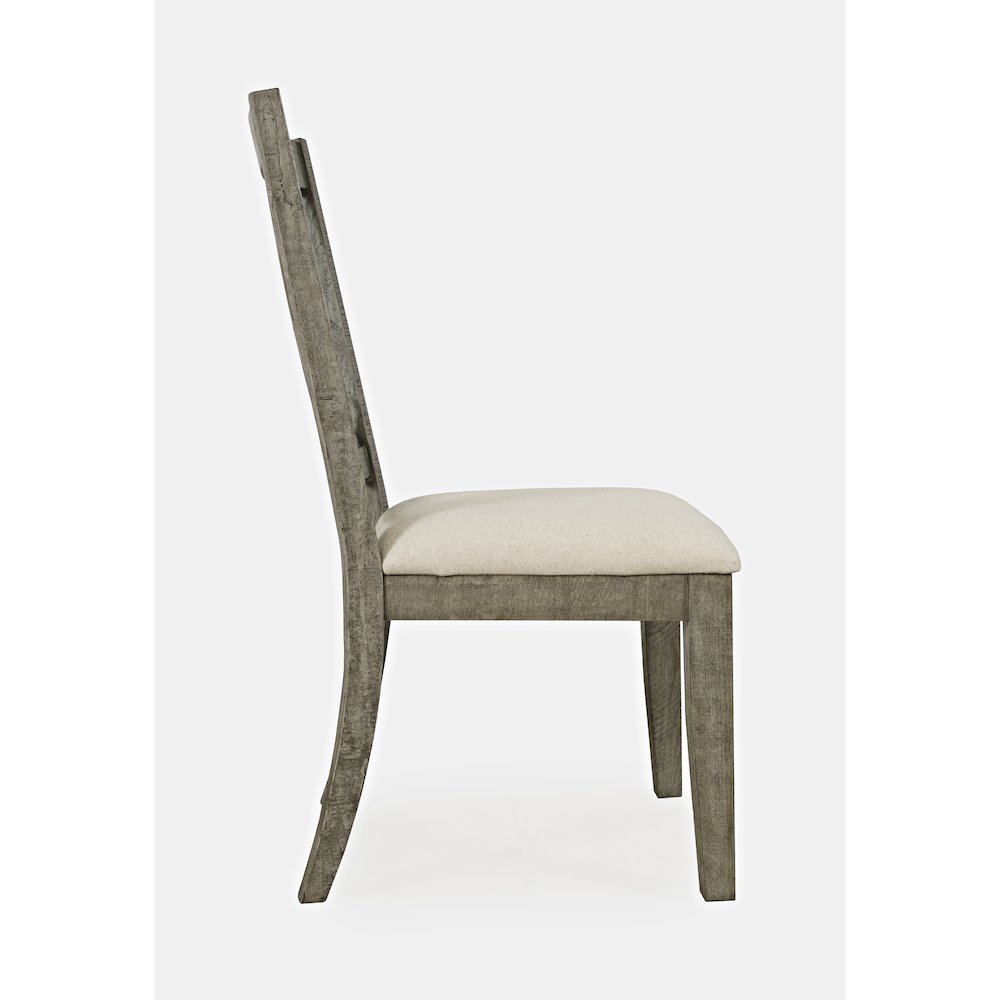 Telluride Rustic Farmhouse Solid Wood Dining Chair (Set of 2). Picture 4