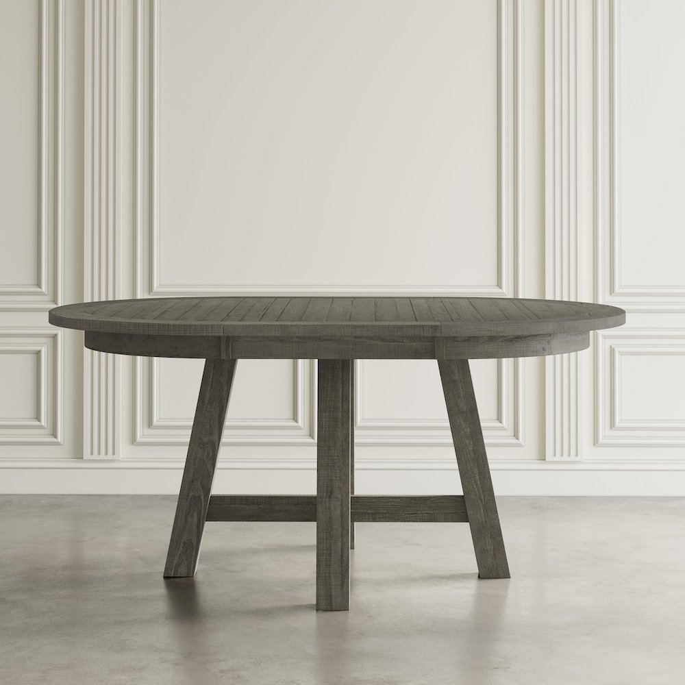 Rustic Farmhouse Solid Wood Five Piece Counter Height Dining Table Set. Picture 10