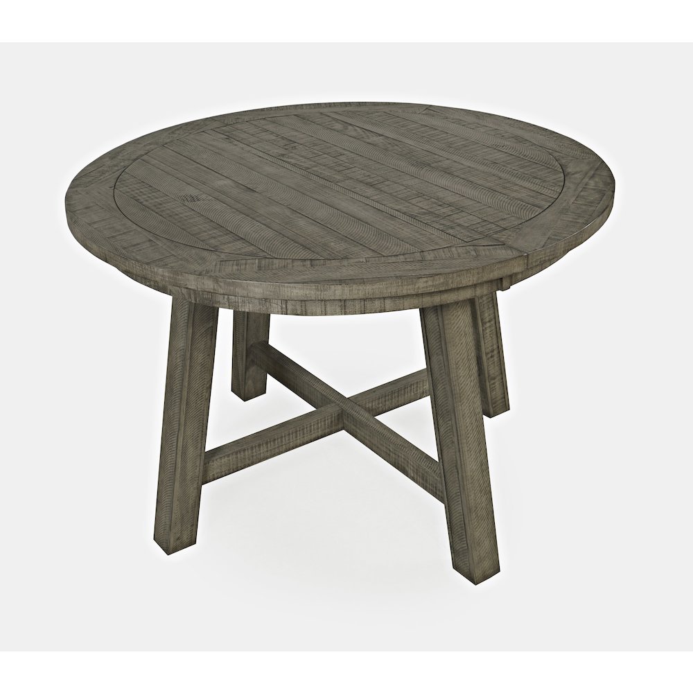 Rustic Farmhouse Solid Wood Five Piece Counter Height Dining Table Set. Picture 9