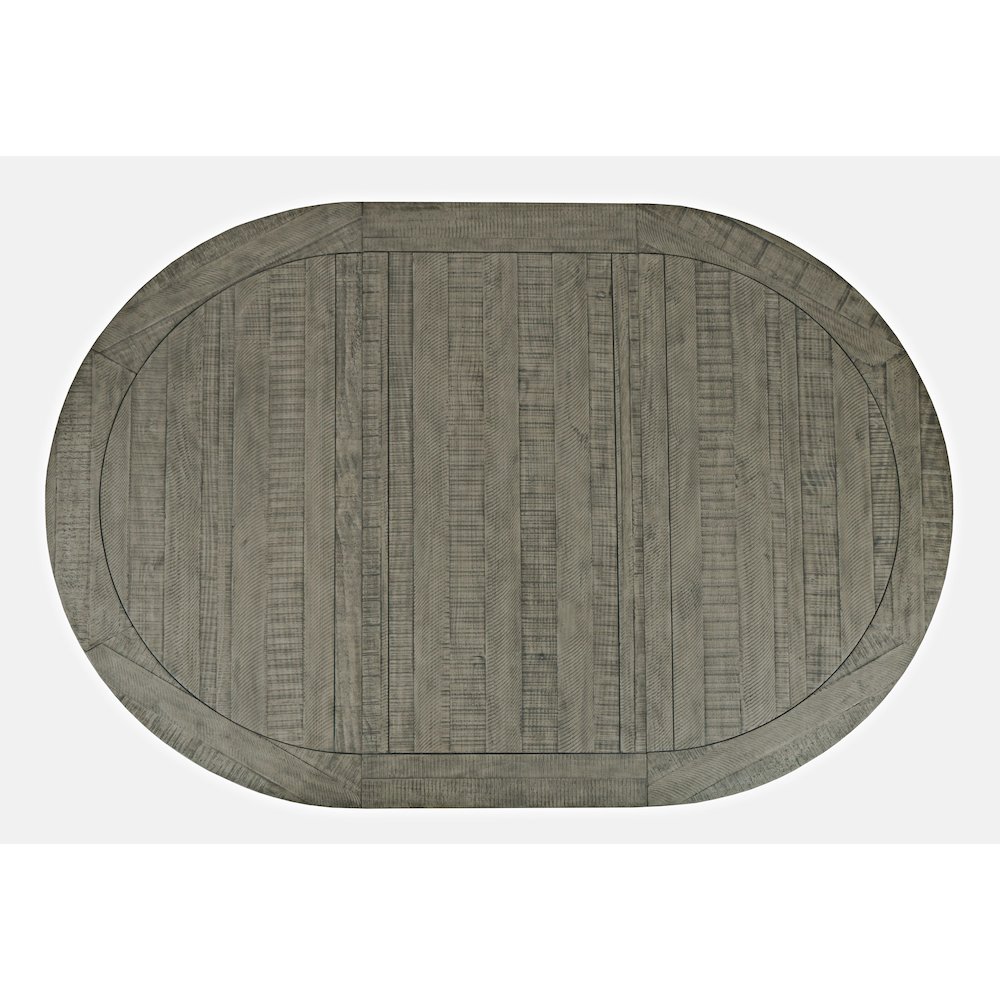 Telluride Contemporary Rustic Farmhouse Solid Wood Round to Oval Dining Table. Picture 6
