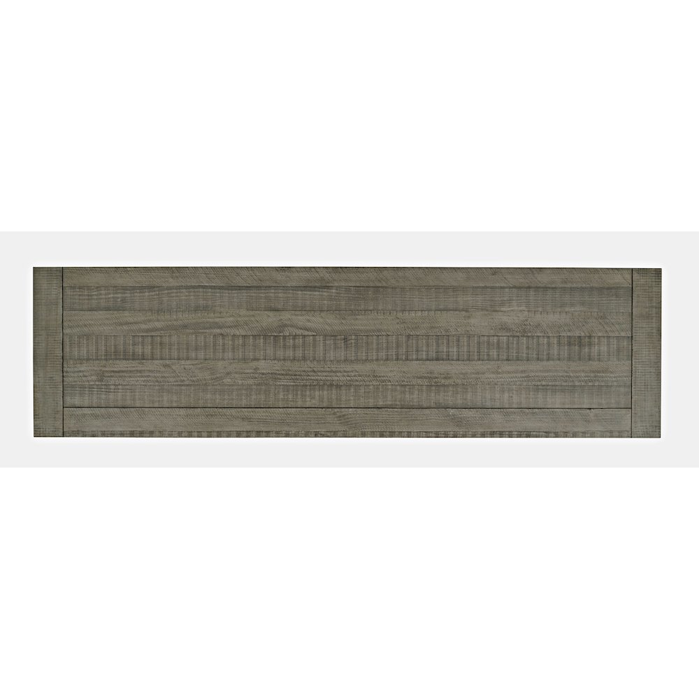 70" Rustic Distressed Solid Wood Farmhouse Four Drawer Sideboard Buffet Server. Picture 7