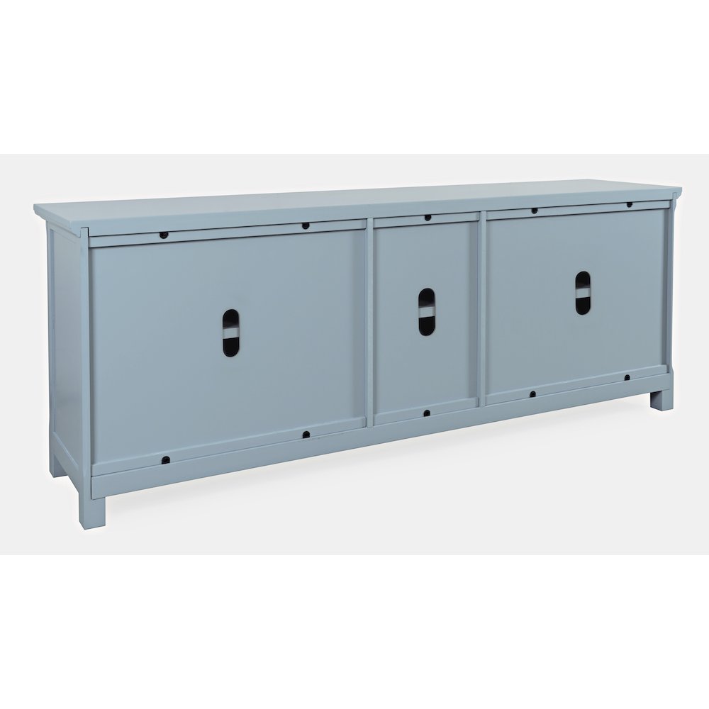 Isabella 86" Luxury Mirrored Sideboard Storage Cabinet. Picture 8