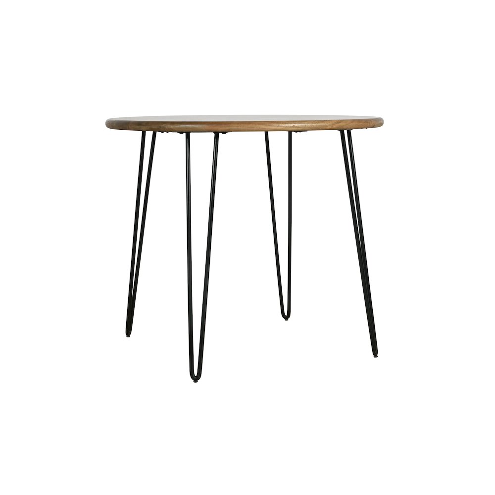 Brennan 42" Round Modern Contemporary Solid Wood Counter Height Dining Table. Picture 7