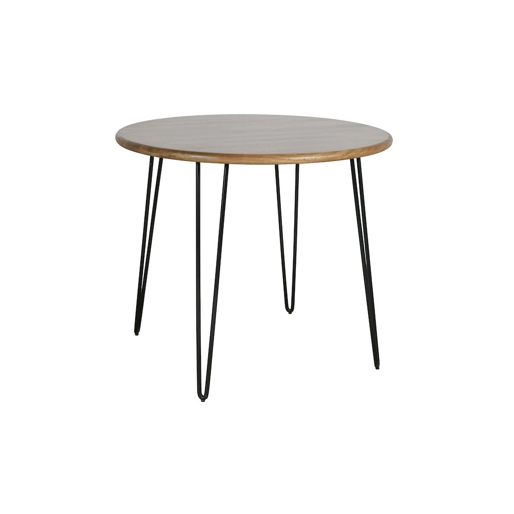 Brennan 42" Round Modern Contemporary Solid Wood Counter Height Dining Table. Picture 2