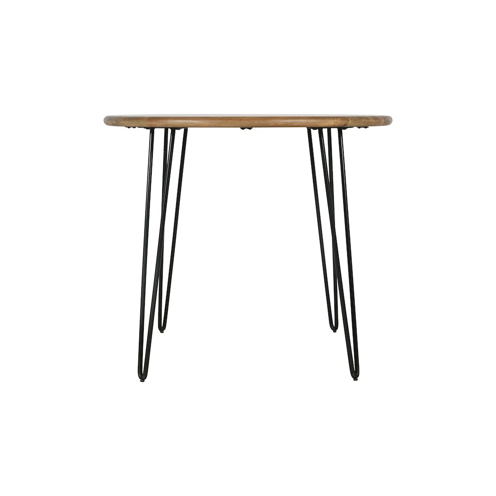 Brennan 42" Round Modern Contemporary Solid Wood Counter Height Dining Table. Picture 1