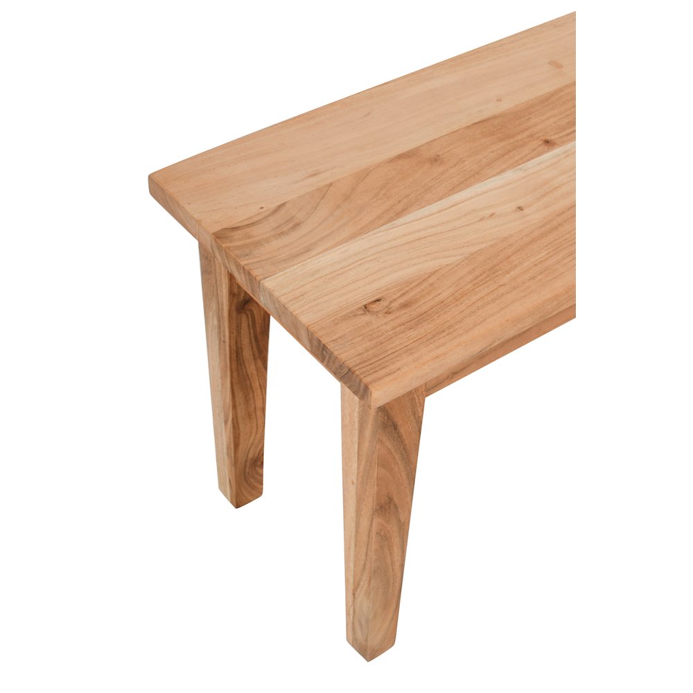 Colby 42" Traditional Classic Solid Hardwood Bench. Picture 4