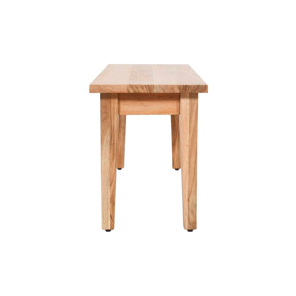 Colby 42" Traditional Classic Solid Hardwood Bench. Picture 8
