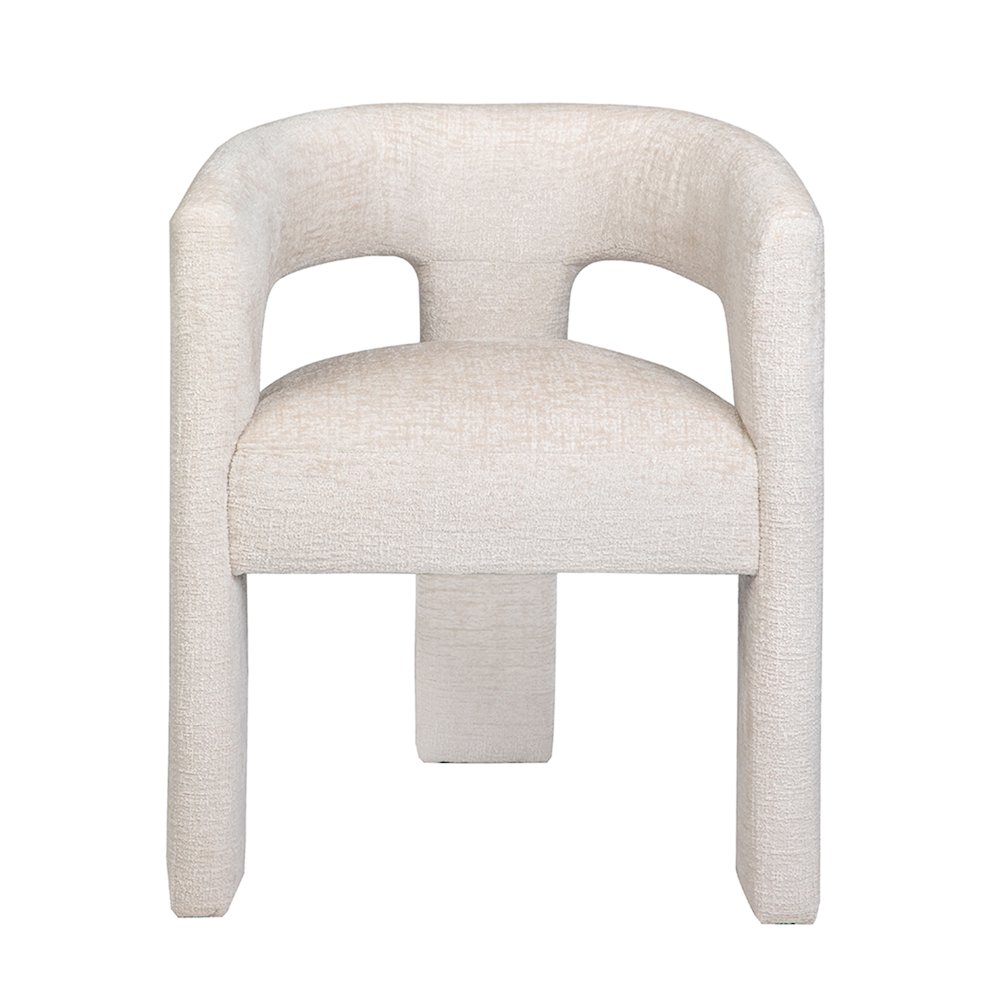 Gwen Modern Luxury Jacquard Fabric Upholstered Sculpture Armchair. Picture 1