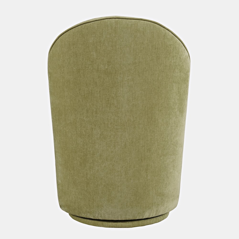 Landon Mid-Century Modern Upholstered Swivel Dining Chair (Set of 2). Picture 5