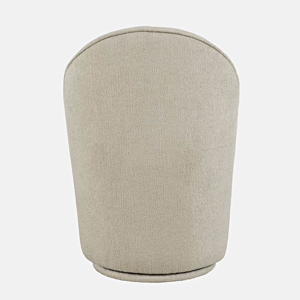 Landon Mid-Century Modern Upholstered Swivel Dining Chair (Set of 2). Picture 7