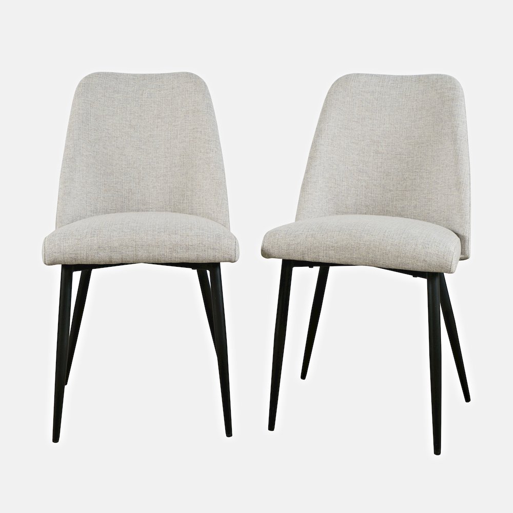 Macey Contemporary Modern Upholstered Dining Chair (Set of 2). Picture 1