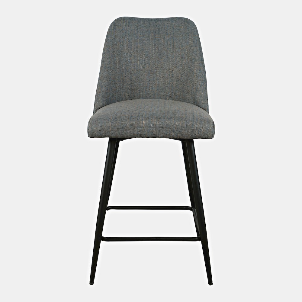 Macey Contemporary Modern Upholstered Counter Barstool (Set of 2). Picture 2