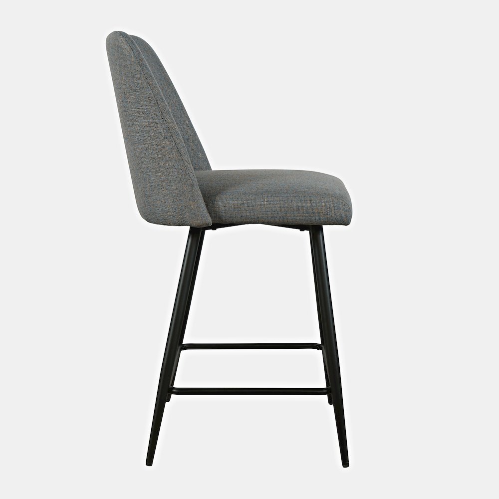 Macey Contemporary Modern Upholstered Counter Barstool (Set of 2). Picture 5