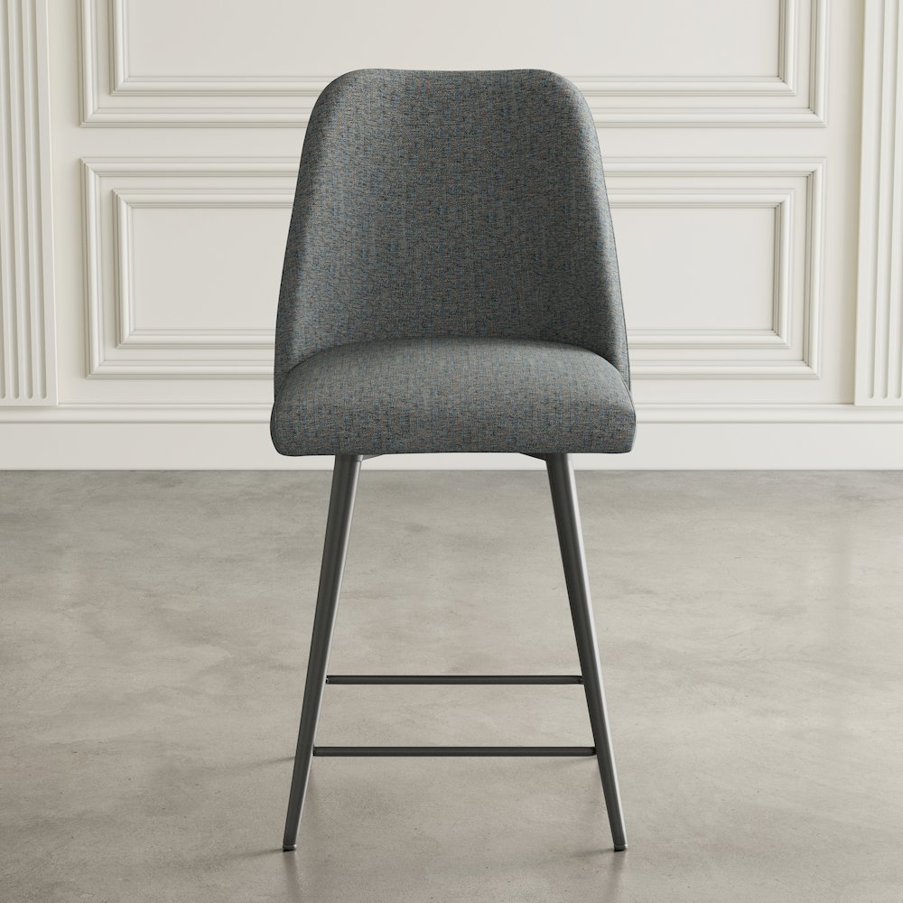 Macey Contemporary Modern Upholstered Counter Barstool (Set of 2). Picture 11