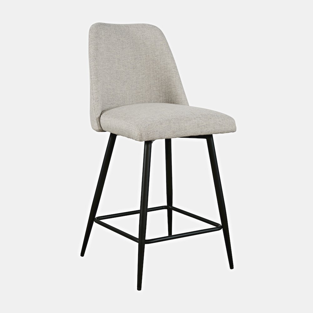 Macey Contemporary Modern Upholstered Counter Barstool (Set of 2). Picture 2