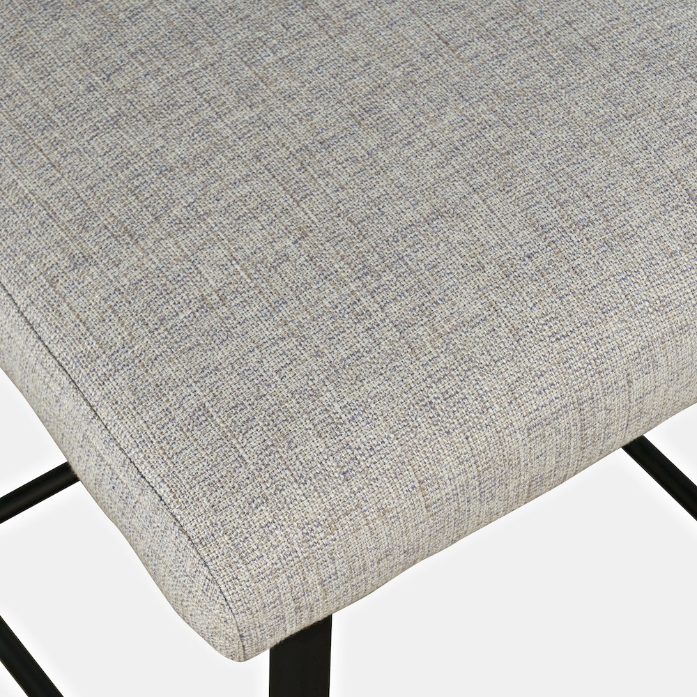 Macey Contemporary Modern Upholstered Counter Barstool (Set of 2). Picture 3
