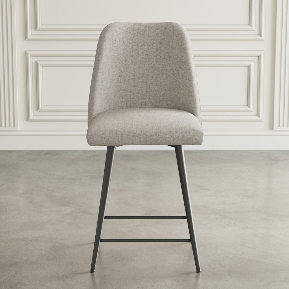 Macey Contemporary Modern Upholstered Counter Barstool (Set of 2). Picture 11