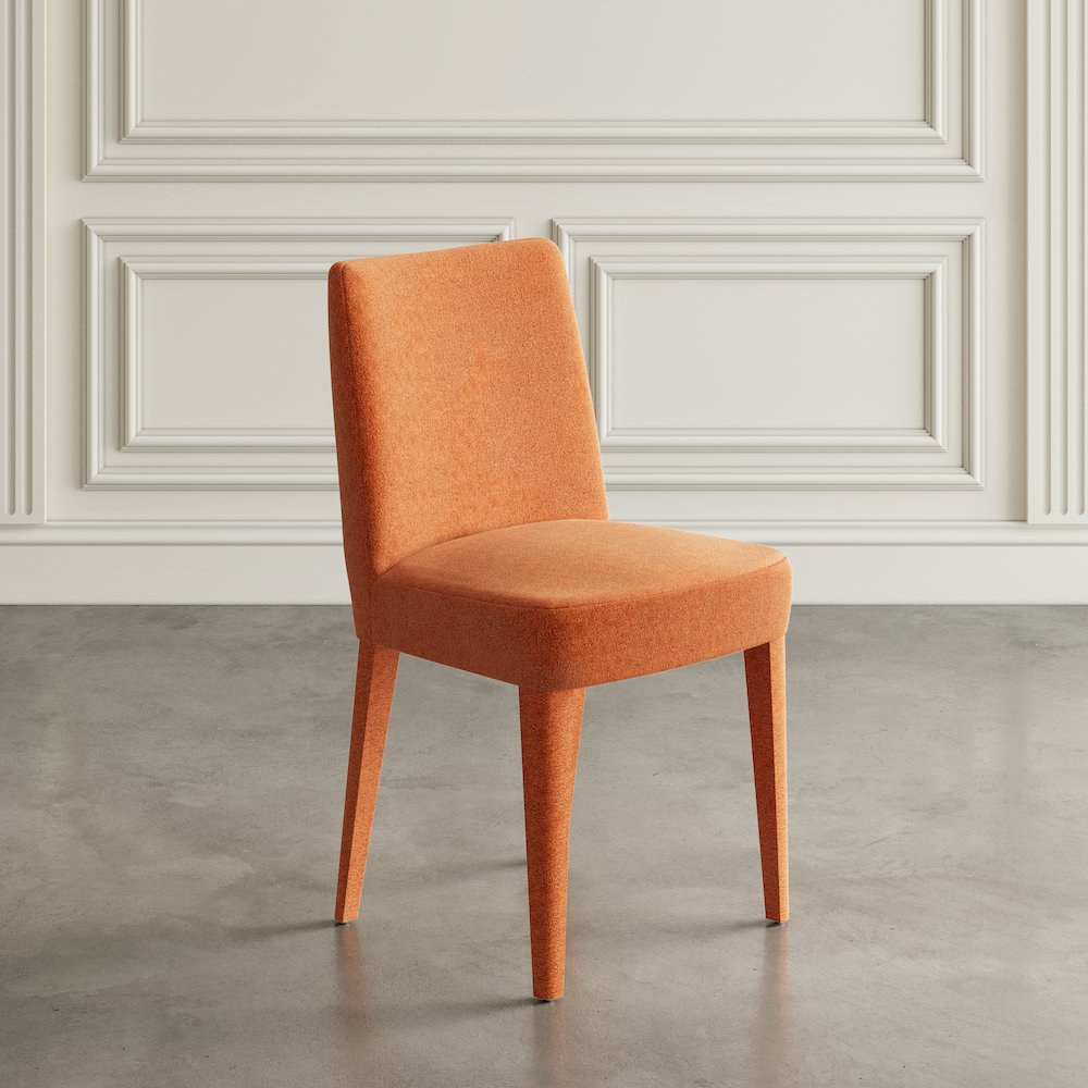 Mid-Century Modern Contemporary Upholstered Vintage Dining Chair (Set of 2). Picture 10